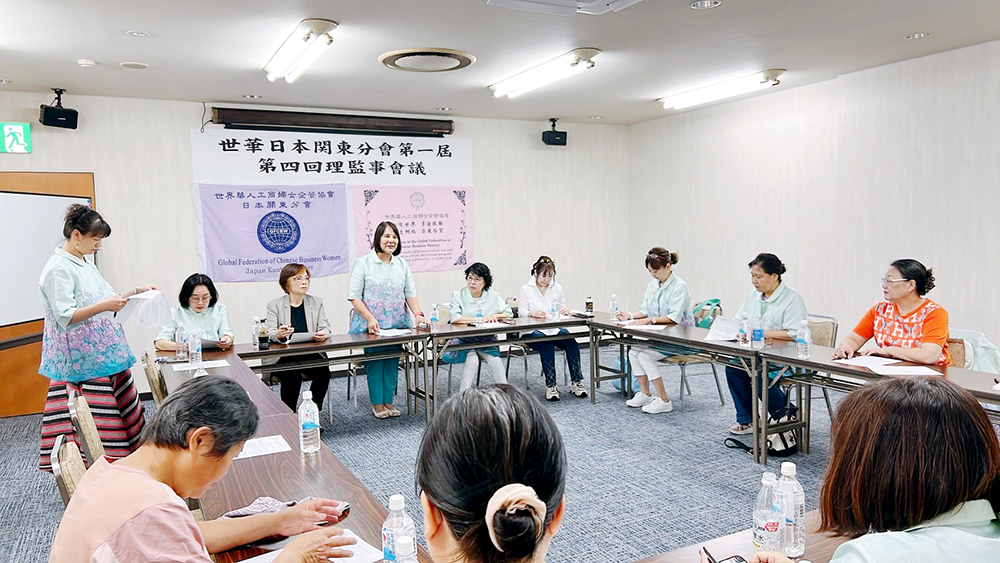 鄭玉蘭會長鼓勵理事踴躍參加華冠獎