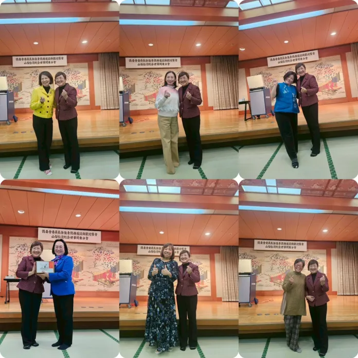 徐委員長與大家的合照